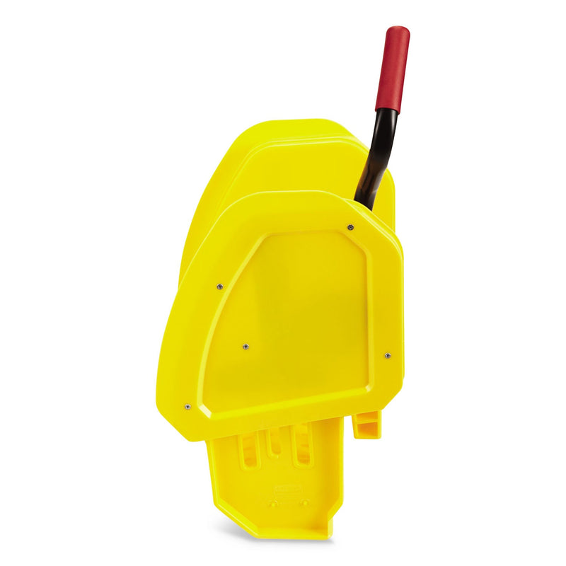 Rubbermaid WaveBrake 2.0 Wringer, Down-Press, Plastic, Yellow