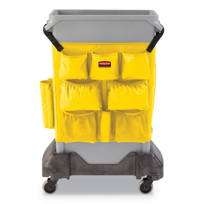 Rubbermaid Slim Jim Caddy Bag, 19 Compartments, 10.25 x 19, Yellow