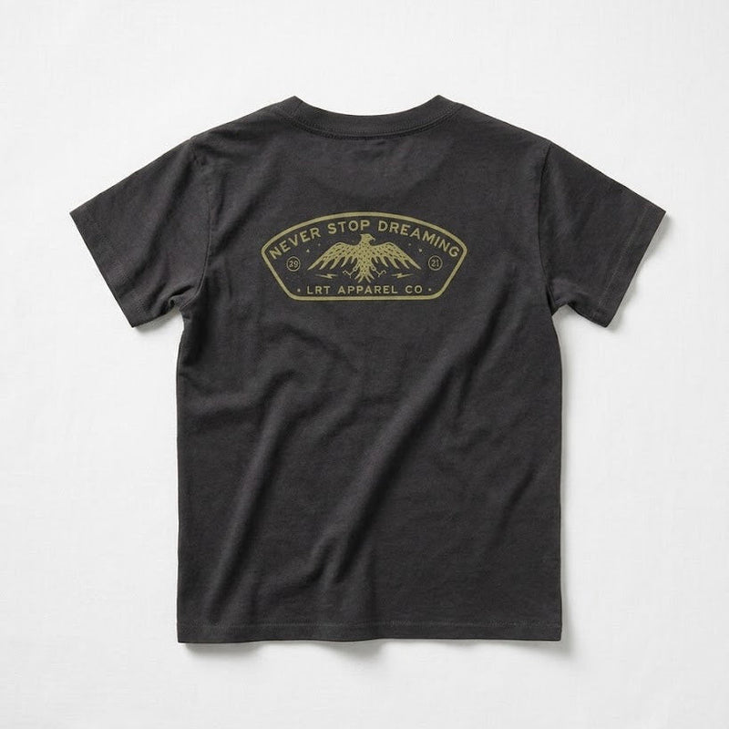 NEVER STOP DREAMING TEE - VINTAGE BLACK