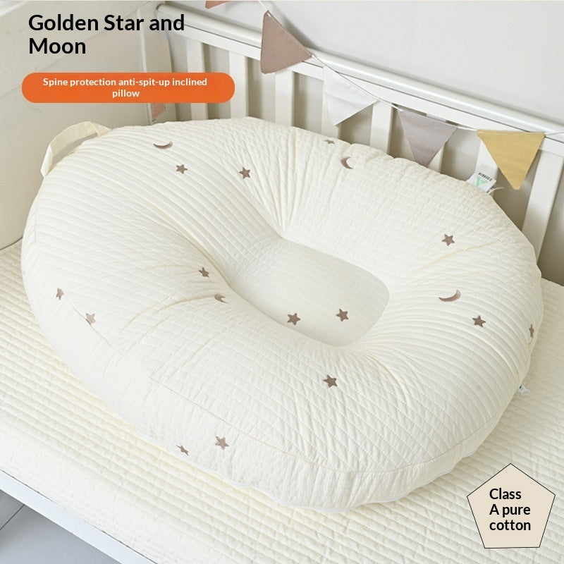 Baby Inclined Wedge Pillow – Cloud-Down Nursing & Feeding Support for Newborns 0–3 Years