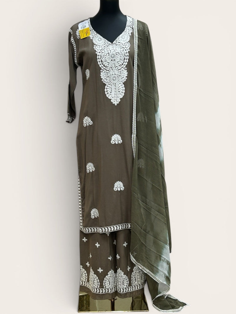 Gulab : Chikankari Kurti set