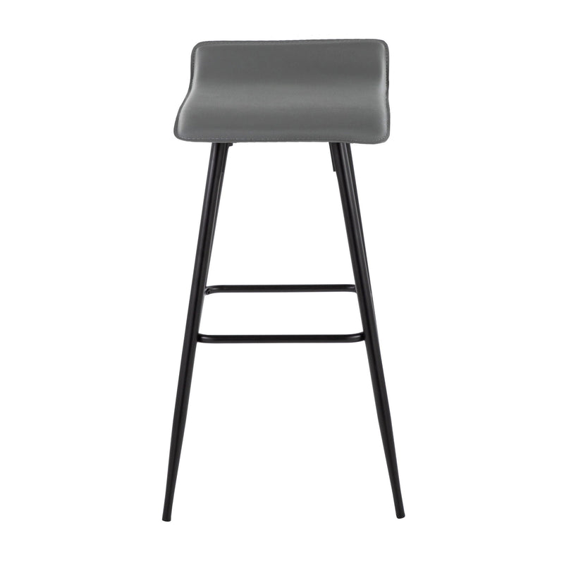 Ale - Contemporary Fixed-Height Bar Stool (Set of 2)