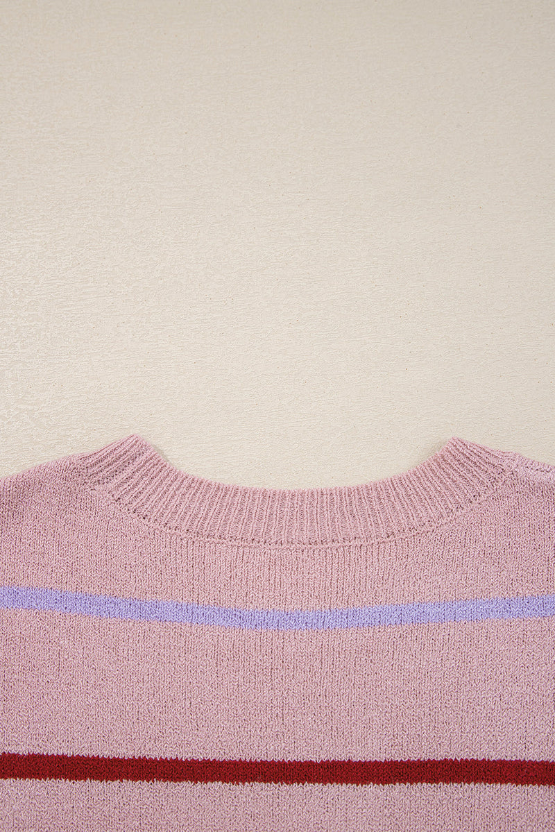Amyra Edge Drop Shoulder Sweater