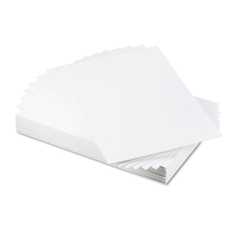 Elmer's CFC-Free Polystyrene Foam Board, 20 x 30, White Surface and Core, 25/Carton