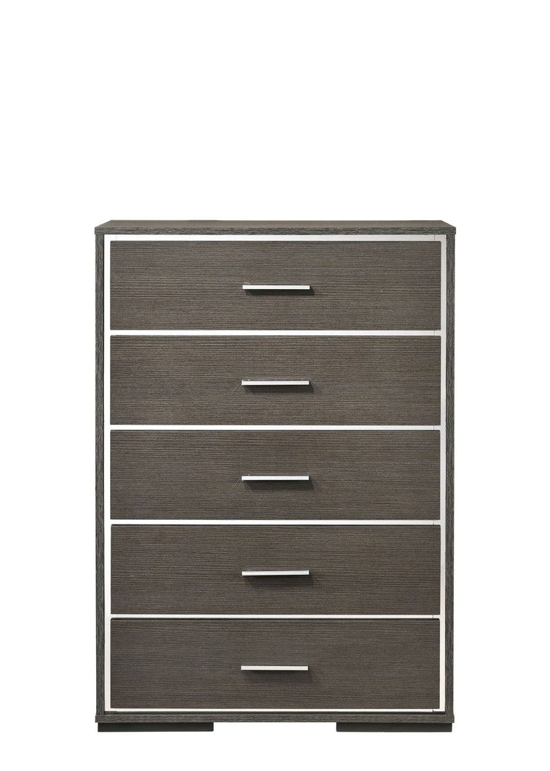 Escher - Chest - Gray / Oak