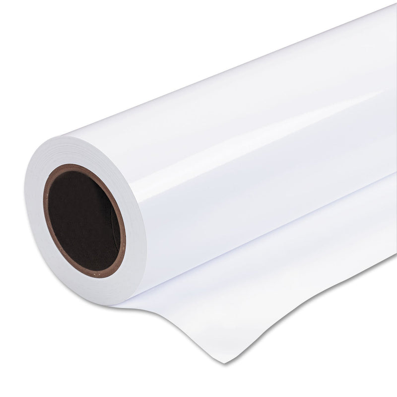 Epson Premium Glossy Photo Paper Roll, 2" Core, 10 mil, 24" x 100 ft, Glossy White