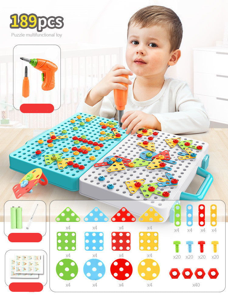 Children's Variety Puzzle Manual Disassembly Toolbox