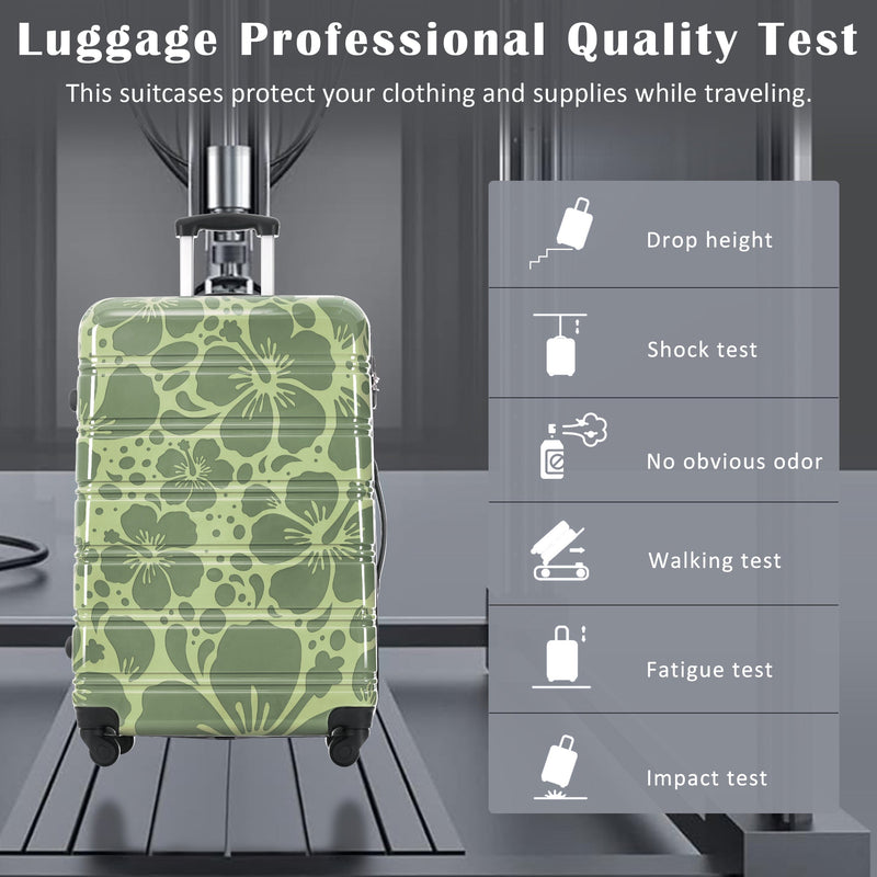 Hardshell Luggage Sets 3 pcs Spinner Suitcase with TSA Lock