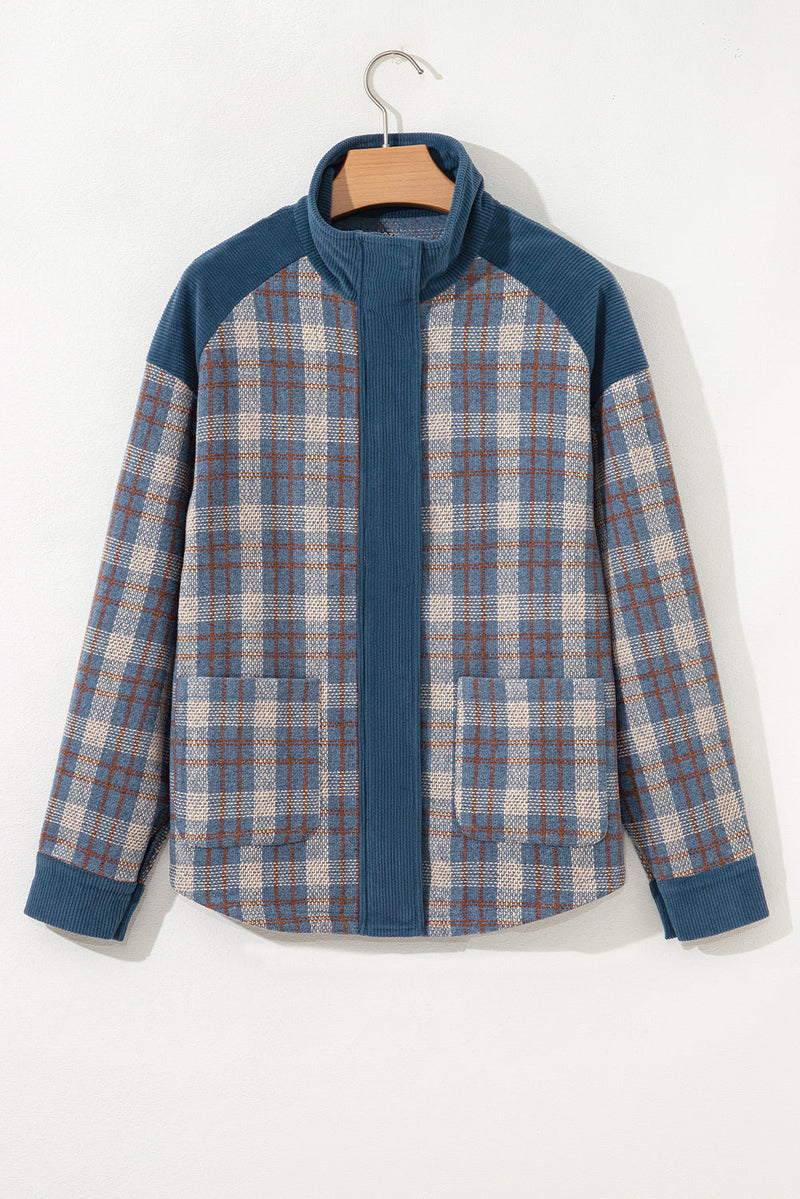 Latara Zip Up Snap Jacket