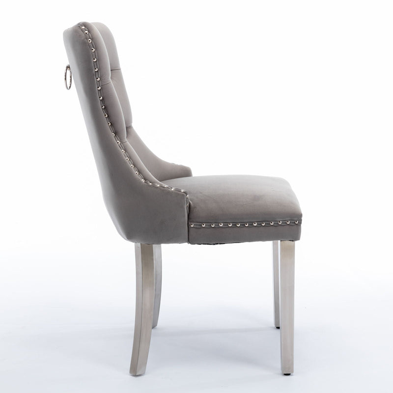 Nikki - Contemporary Upholstered Dining Chair (Set of 2)