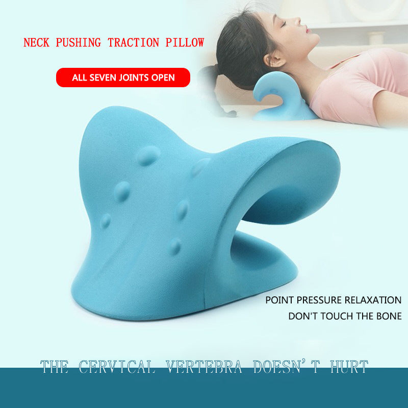 C-Type Cervical Spine Massage Pillow