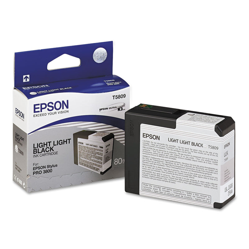 Epson T580900 UltraChrome K3 Ink, Light Light Black