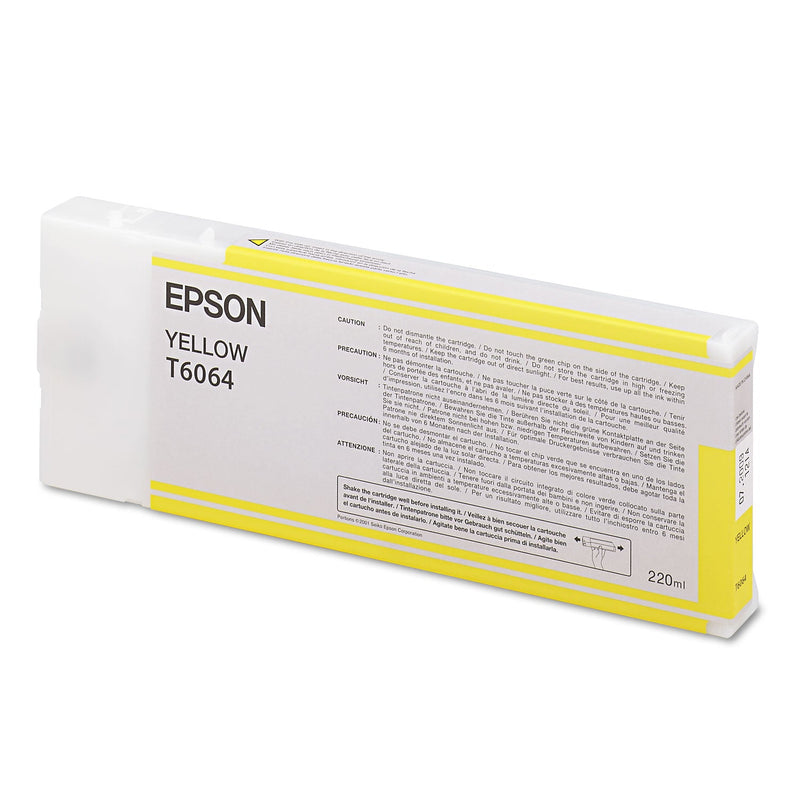Epson T606400 (60) Ink, Yellow