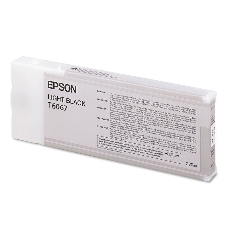 Epson T606700 (60) Ink, Light Black