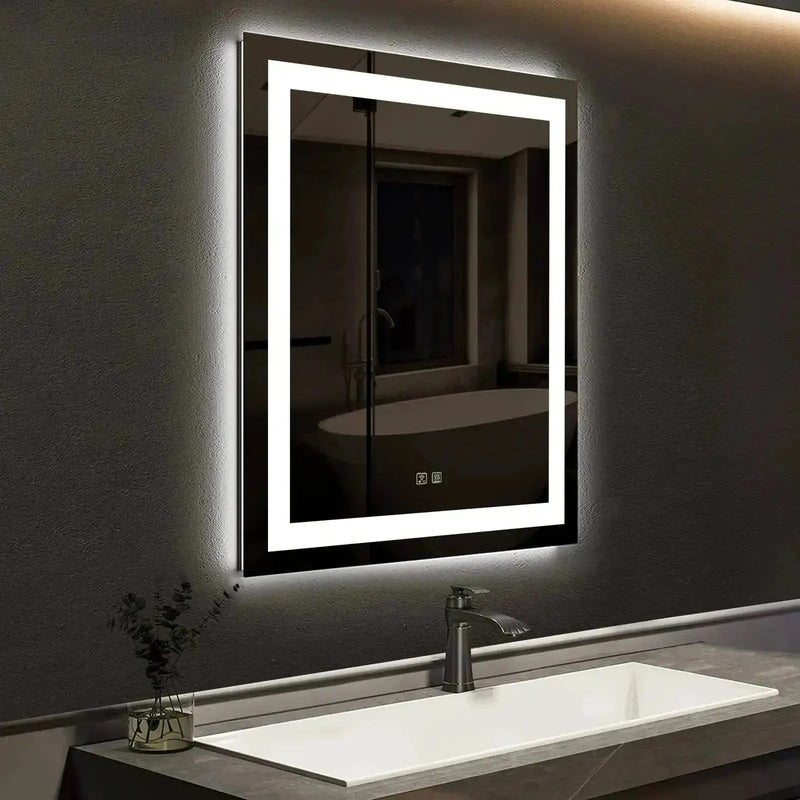 36 x 28 Inch Center Glow LED Bathroom Mirror