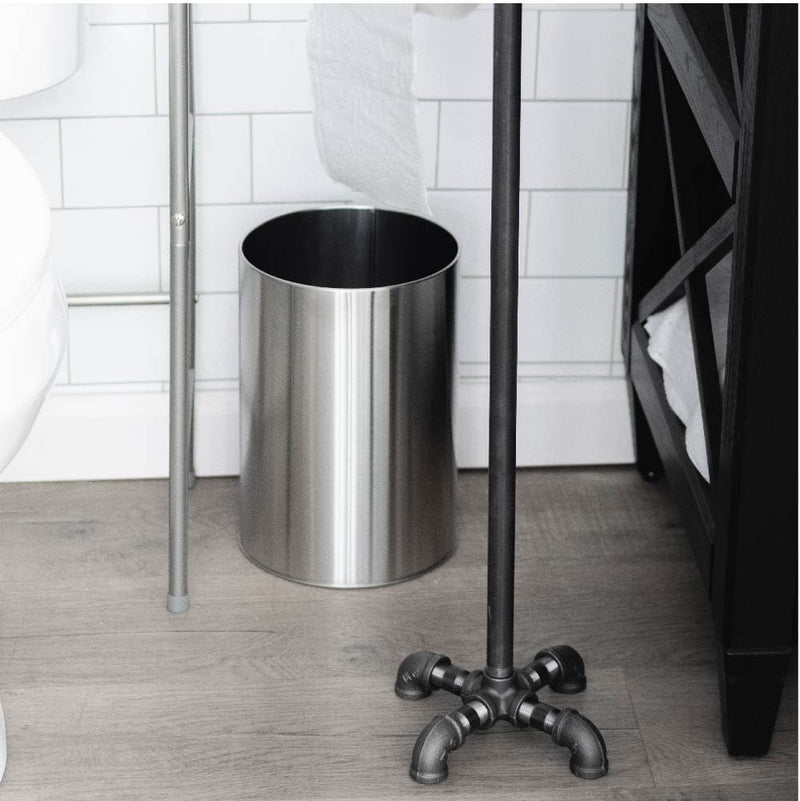 28.75 in. Freestanding Toilet Paper Holder By PIPE DECOR