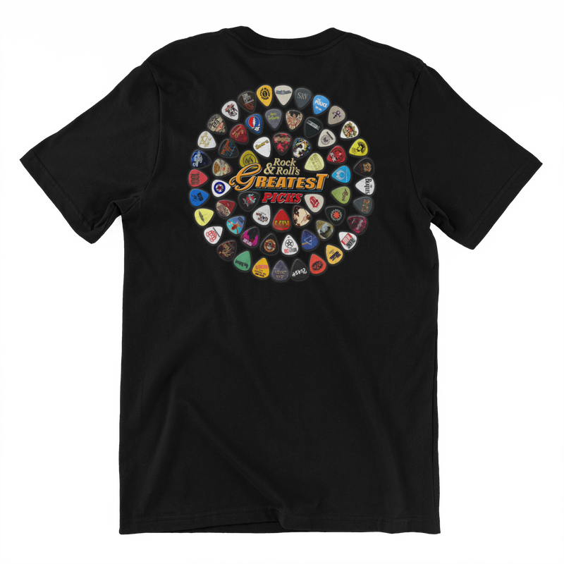 Greatest Rock N Roll Picks, Music Band Tee