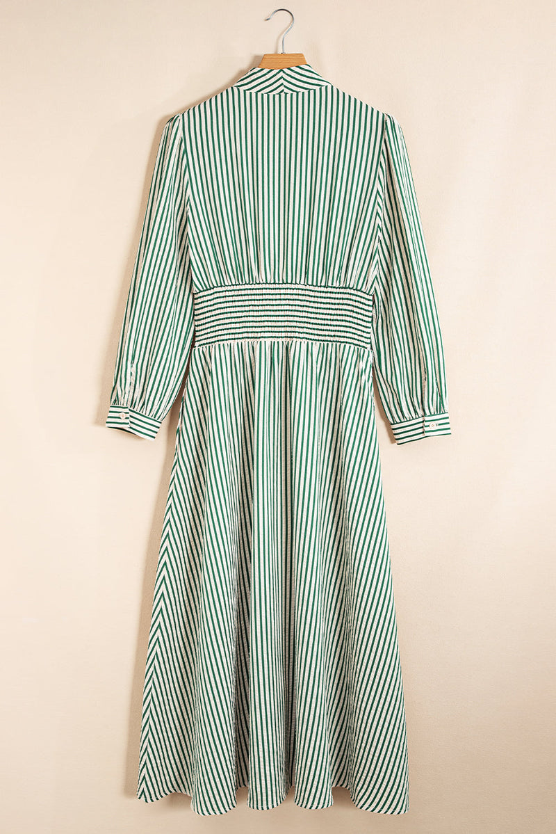 Veracella High Waist Midi Dress