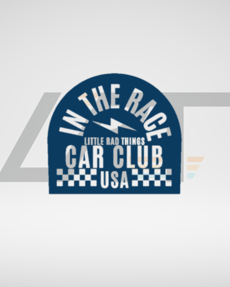 CAR CLUB USA TEE - VINTAGE WASH BLACK