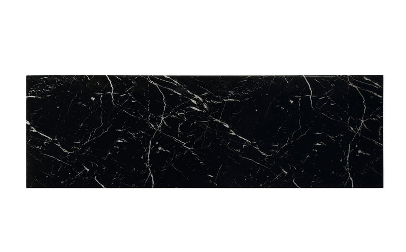 Brancaster - Bar Table With Marble Top - Marble Top & Aluminum