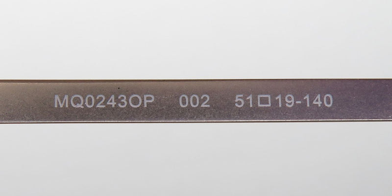 Alexander McQueen Mq0243op Eyeglasses