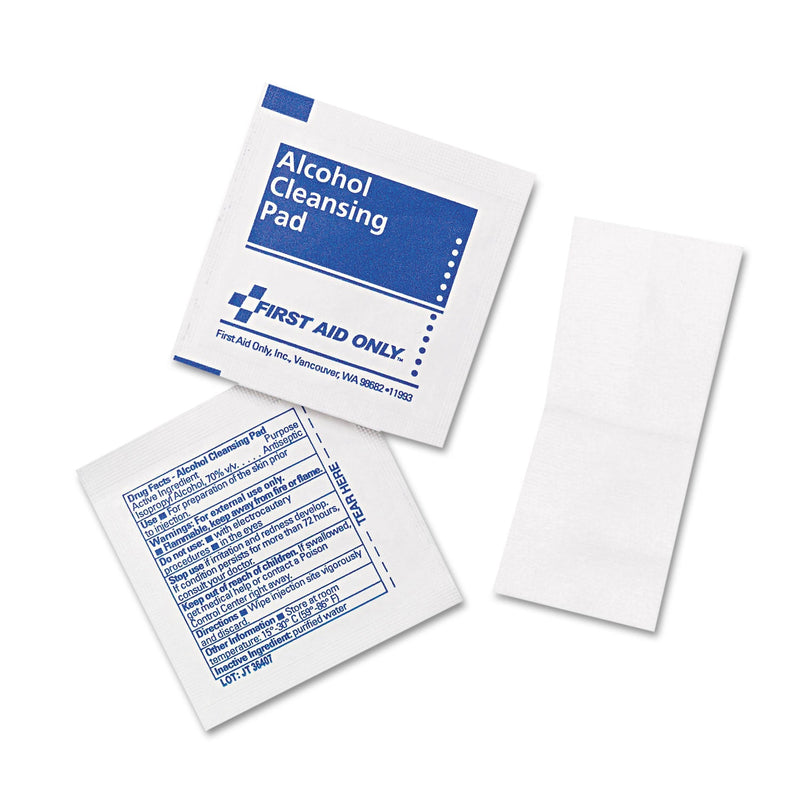First Aid Only SmartCompliance Alcohol Cleansing Pads, 20/Box