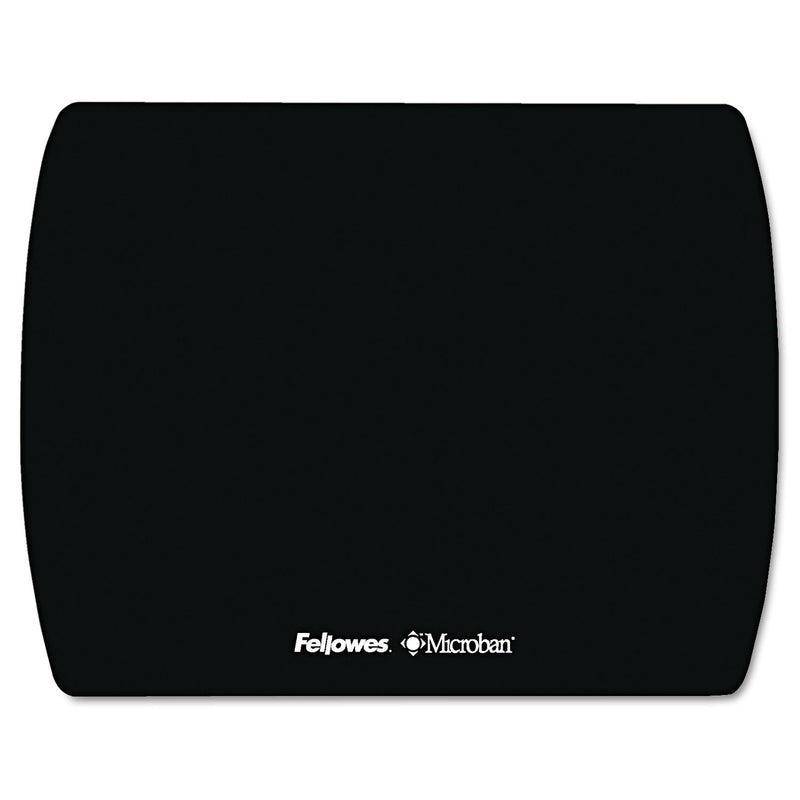 Fellowes Ultra Thin Mouse Pad with Microban Protection, 9 x 7, Black