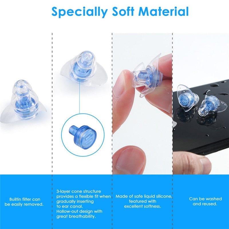 High Fidelity Noise Reduction Earplugs