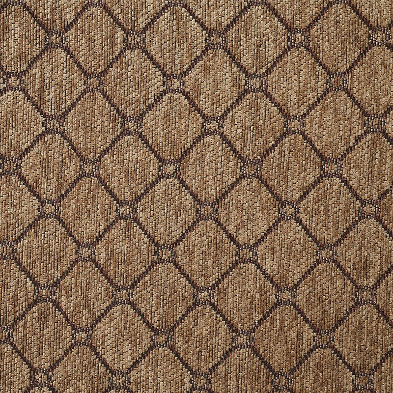 Chateau De Ville - Sofa With 5 Pillows (Same Lv01588) - Fabric & Espresso