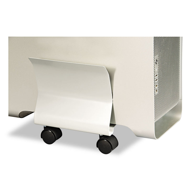 Fellowes Premium CPU Stand, Supports 50 lb, 8w x 9d x 9.5h, Platinum