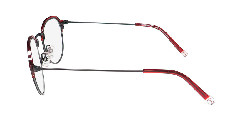 Morel Red Casey 90015c Eyeglasses