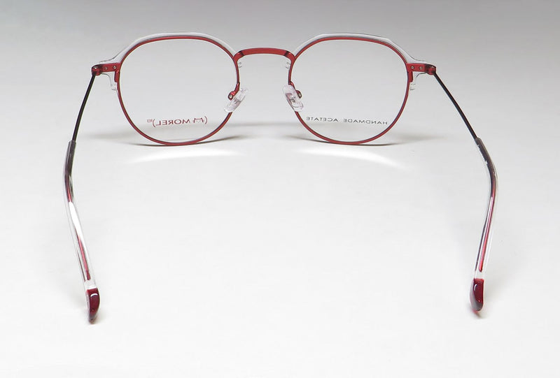 Morel Red Casey 90015c Eyeglasses