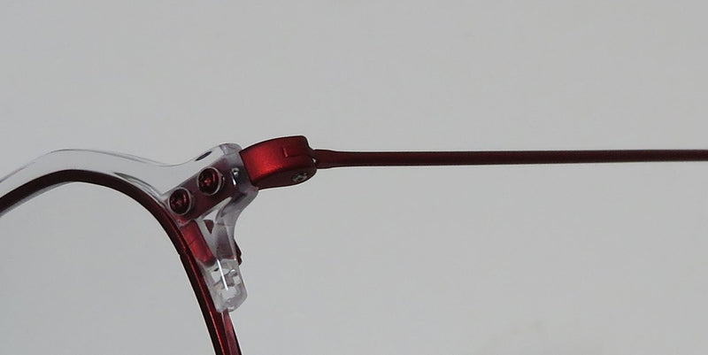 Morel Red Casey 90015c Eyeglasses