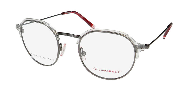 Morel Red Casey 90015c Eyeglasses