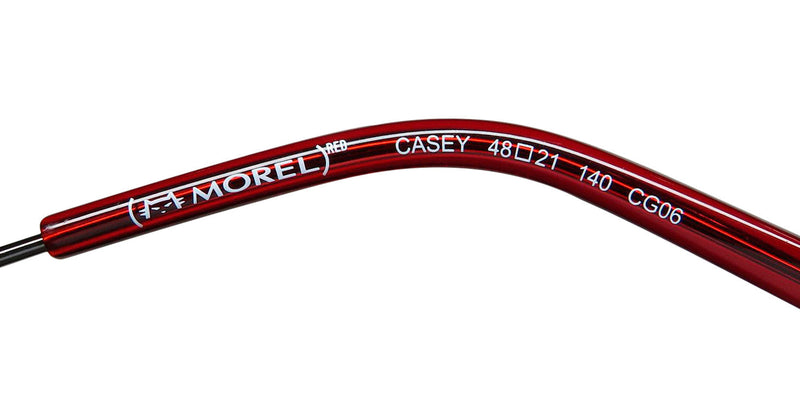 Morel Red Casey 90015c Eyeglasses