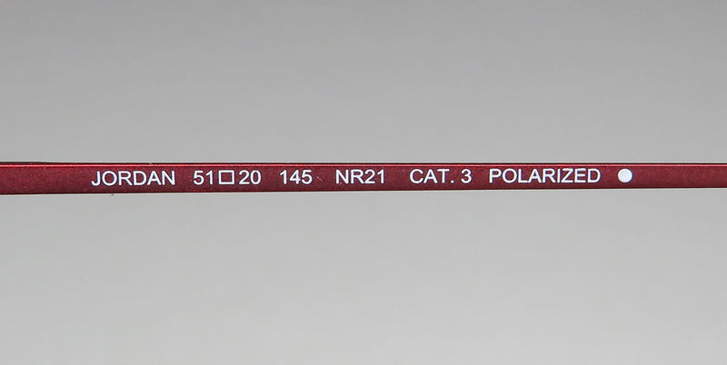 Morel Red Jordan 90022c Sunglasses