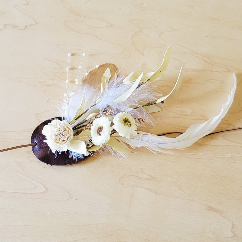 Boho Western Wedding Floral Bridesmaid Hat Band Only 984u