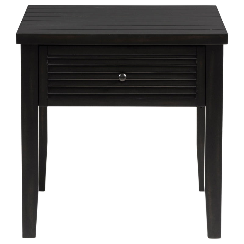 Concord 3-piece Coffee and End Table Set Distressed Java