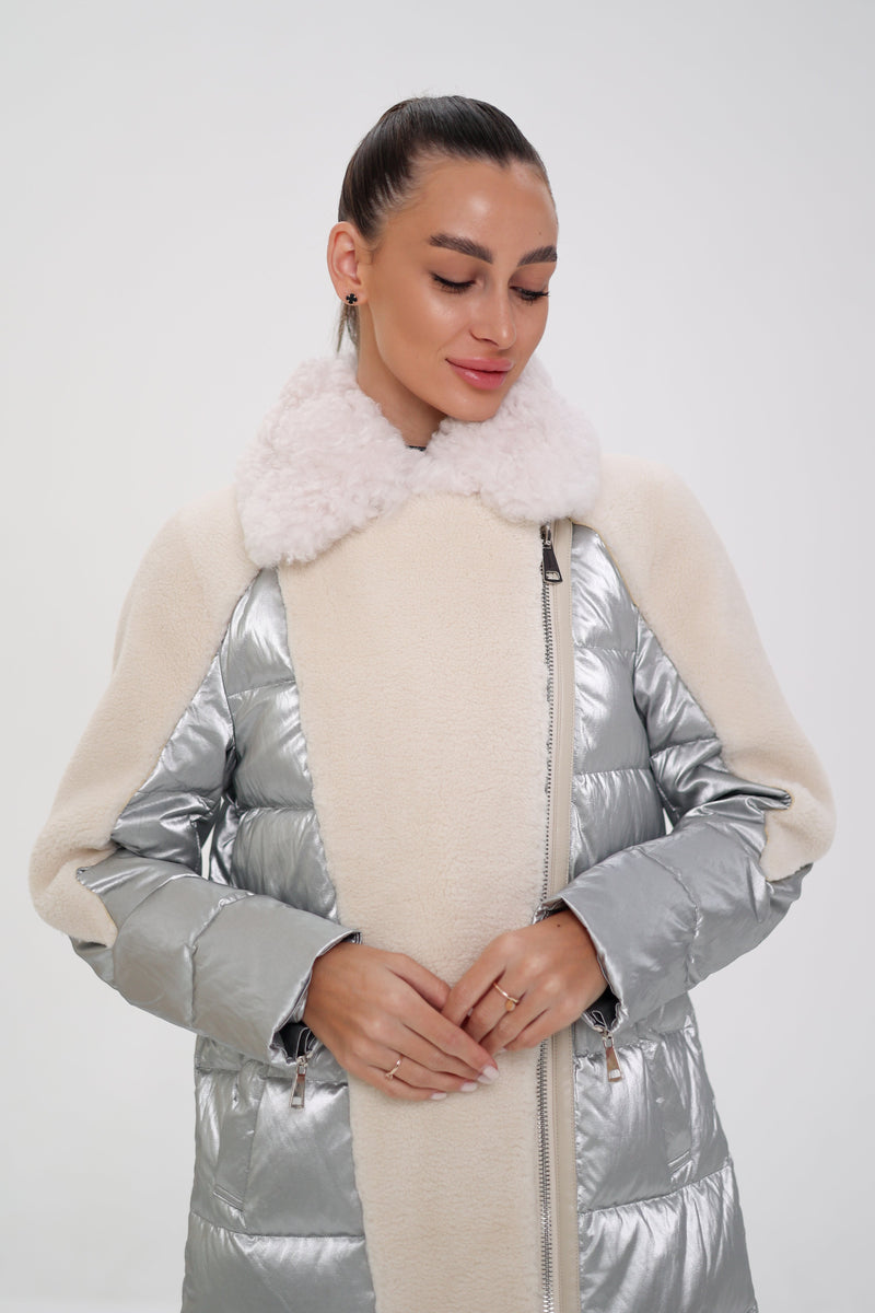 Kalgan Trim Down Long-line Coat