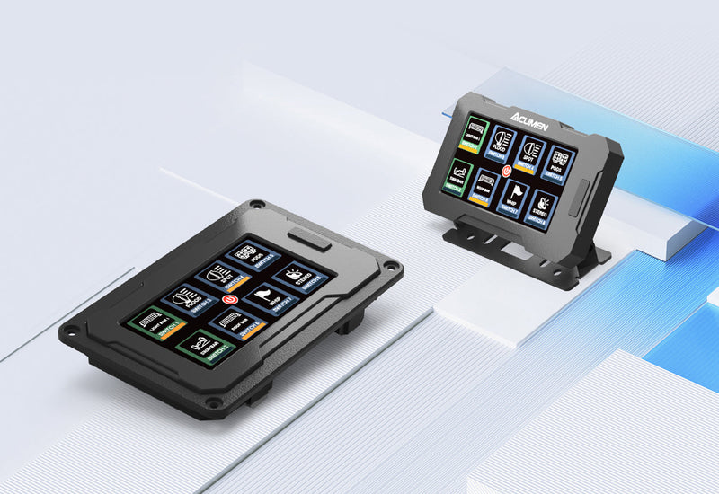 The Legend Panel with 4.3-inch Touchscreen for 8-Gang in-Car Power Switch Box