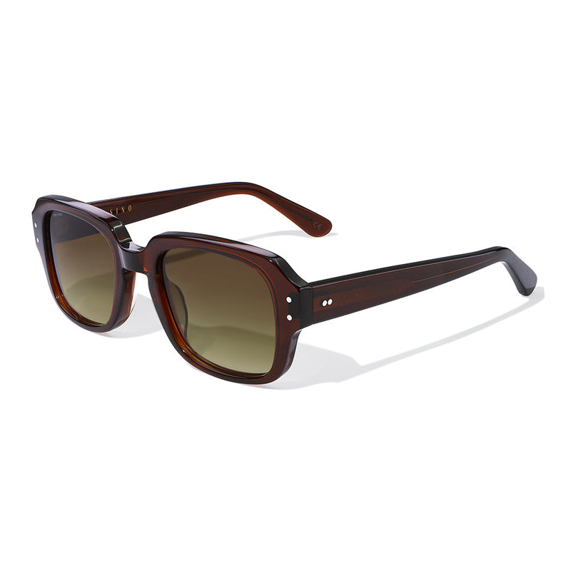 Mas 50mm Soft Edge Sunglasses | Brown