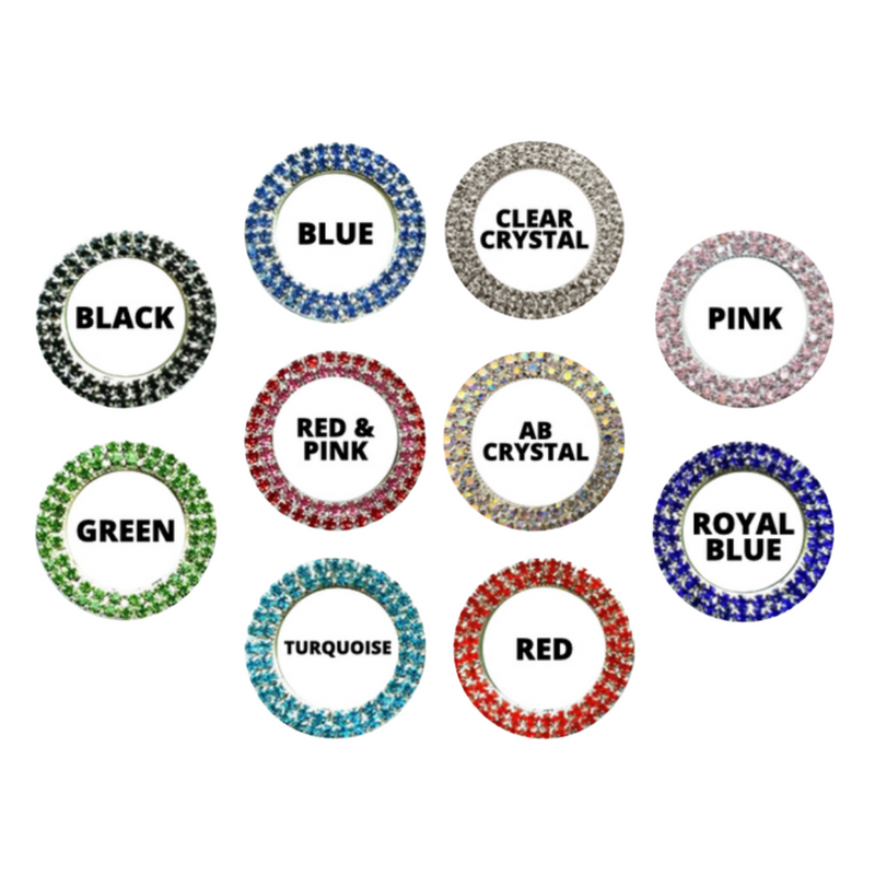 Double Stones 1" Custom | Magnetic Brooch Pin