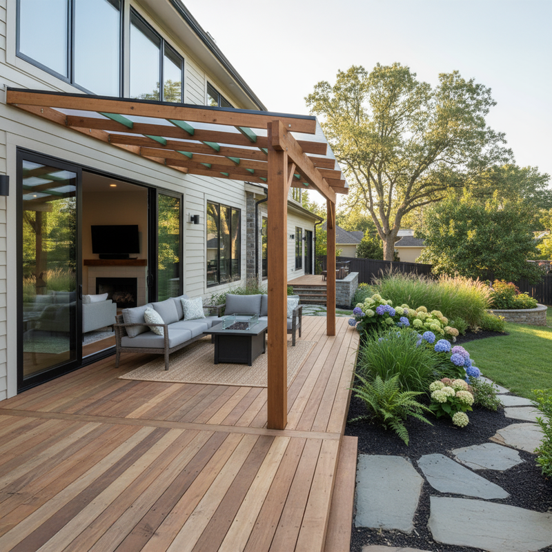 DIY Polycarbonate Lean-To Roof Kit