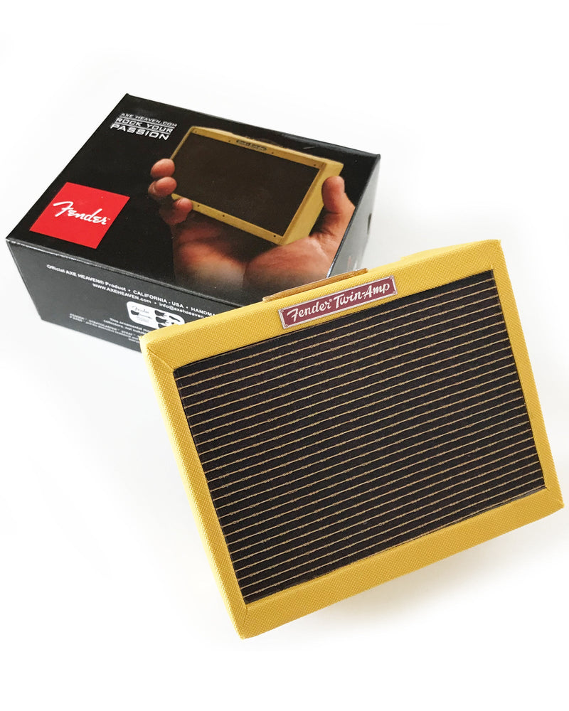 Miniature 1959 Fender Tweed Twin Ornamental Amp Model - Officially Licensed