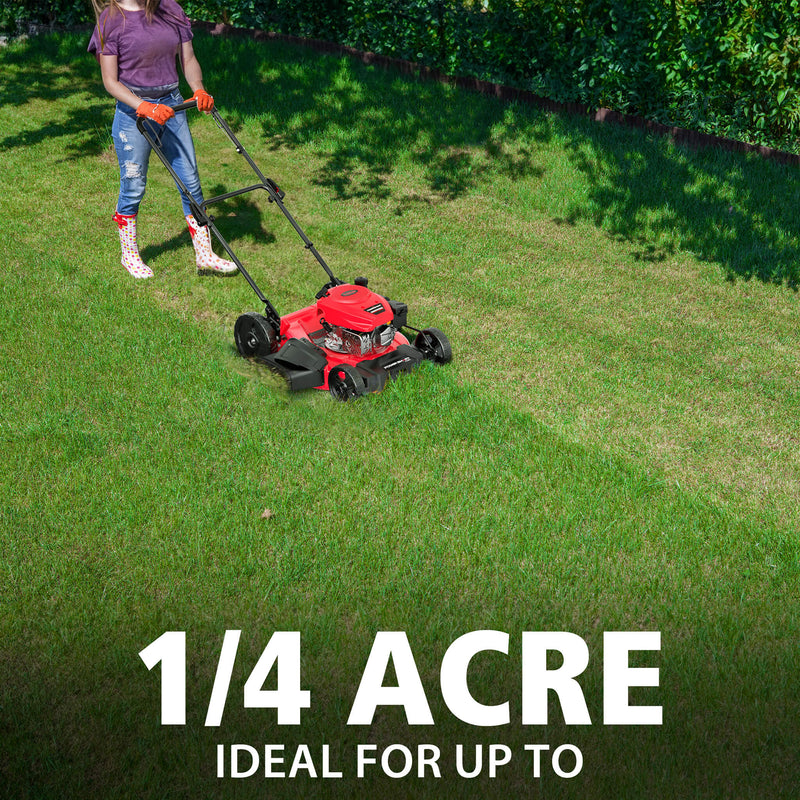 21'' 144cc Gas Push 2-in-1 Lawn Mower V8721C