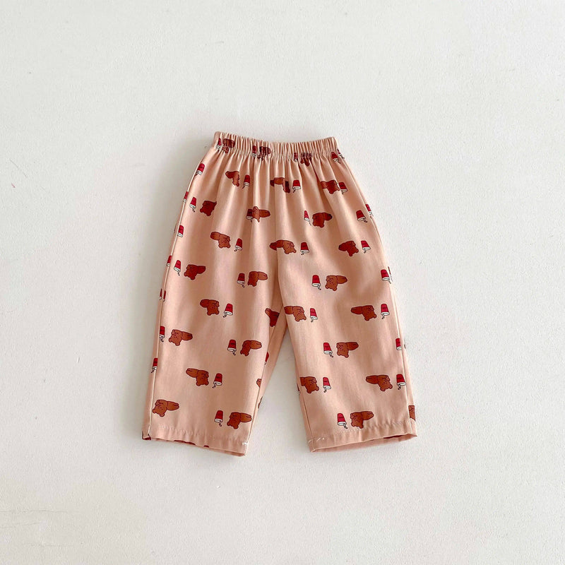 Girls Series Summer Cropped Pants