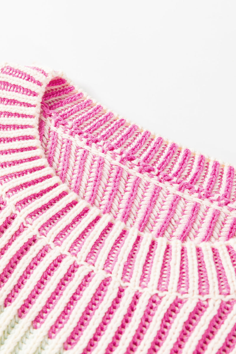 Ella Knit Bubble Sleeve Sweater
