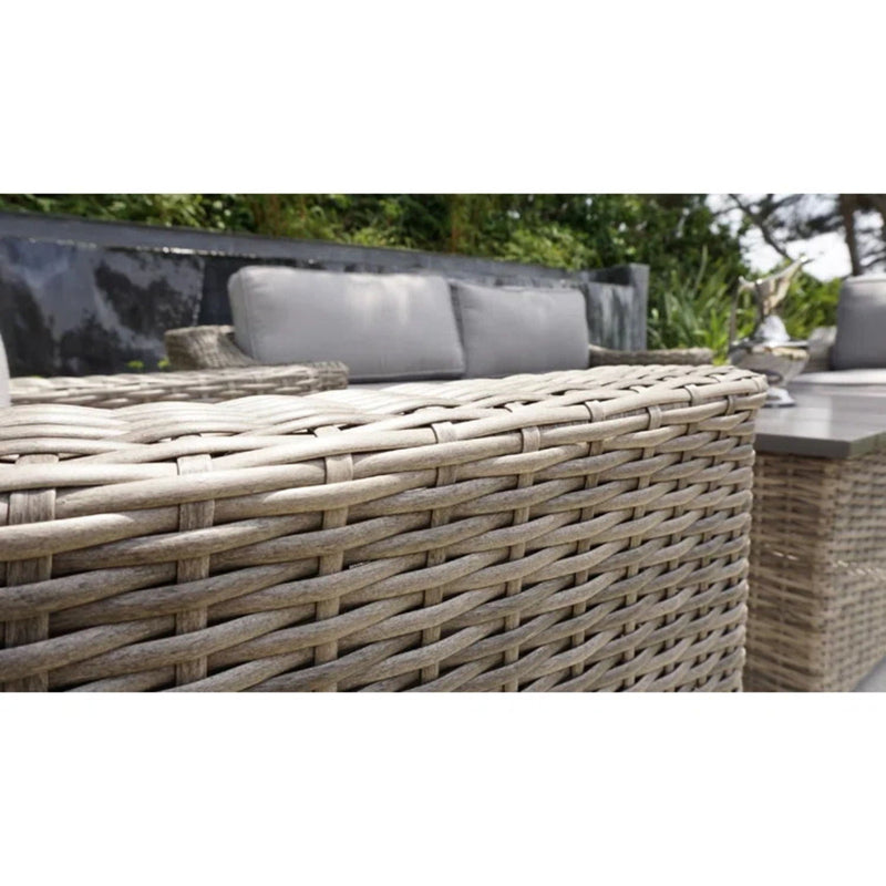 Stylish Sofa Seating Group With Cushions Perfect For Outdoor Gatherings