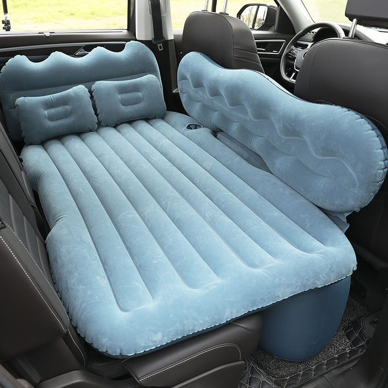 🛏️ Car Rear Inflatable Bed Mat – Travel-Ready Comfort Anywhere