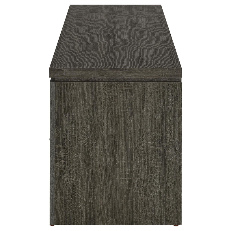 Elkton 2-drawer Engineered Wood 59-inch TV Stand Weathered Grey